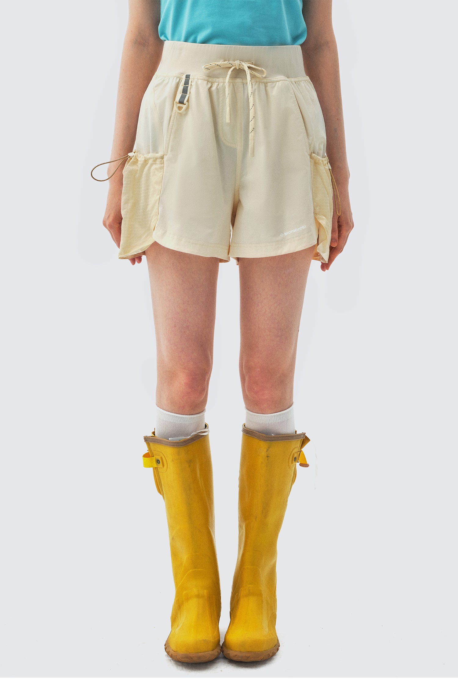 Monterest Outdoor Breathable High-Waisted Sport Shorts