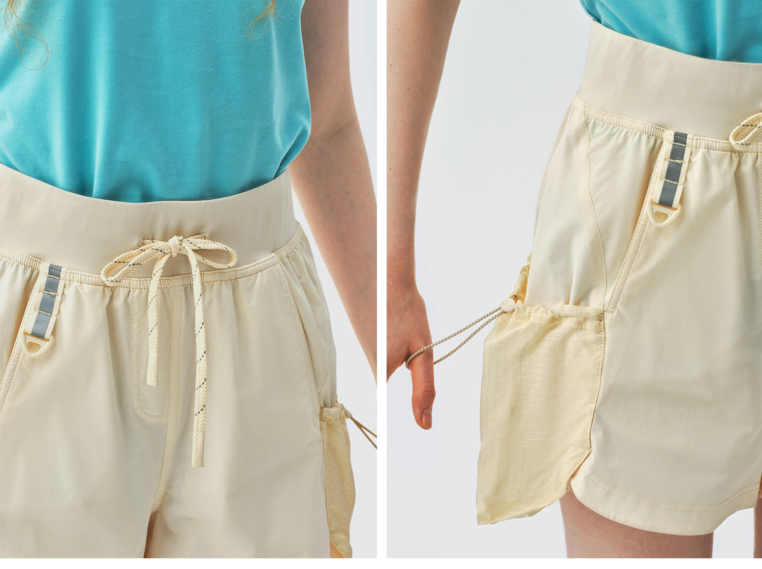 Monterest Outdoor Breathable High-Waisted Sport Shorts