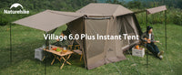 Naturehike Village 6.0 Gen 2 Quick Open Tent Brown(Ultimate Edition)