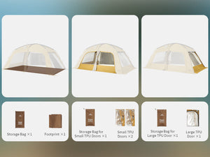 Naturehike Dune™ 10.9 Pro 4-Person Hot Tent (2026)