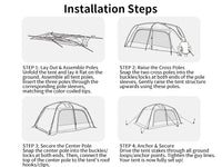 Naturehike Dune™ 10.9 Pro 4-Person Hot Tent