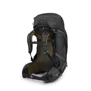 Osprey Atmos AG 65 suspended-mesh backpanel rear view