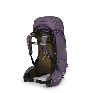 Osprey Aura AG 50 Anti-Gravity suspended-mesh backpanel rear view