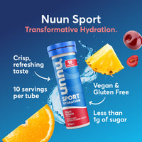 Nuun Sport Electrolyte Drink Tablets - Fruit Punch (10 Tablets)