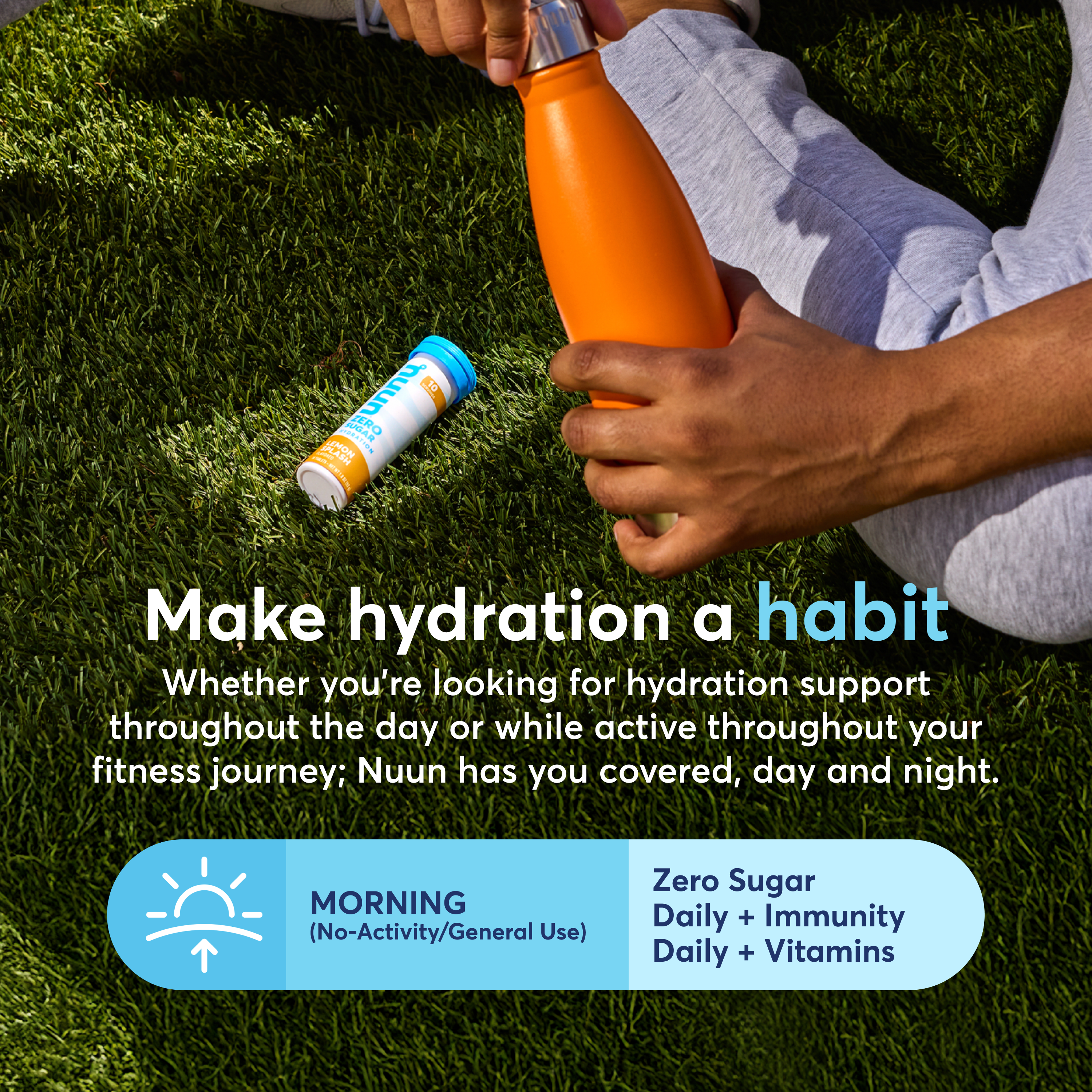 Nuun Immunity Electrolyte & Immune Support Tablets - Orange Citrus (10 Tablets)