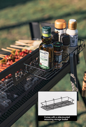 Black Dog Outdoor Folding Grill