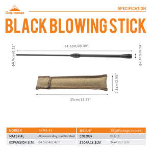 Campingmoon Fire Blowing Stick BKMS-43
