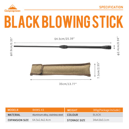 Campingmoon Fire Blowing Stick BKMS-43