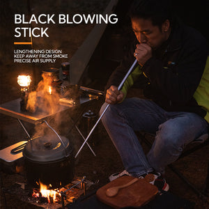 Campingmoon Fire Blowing Stick BKMS-43