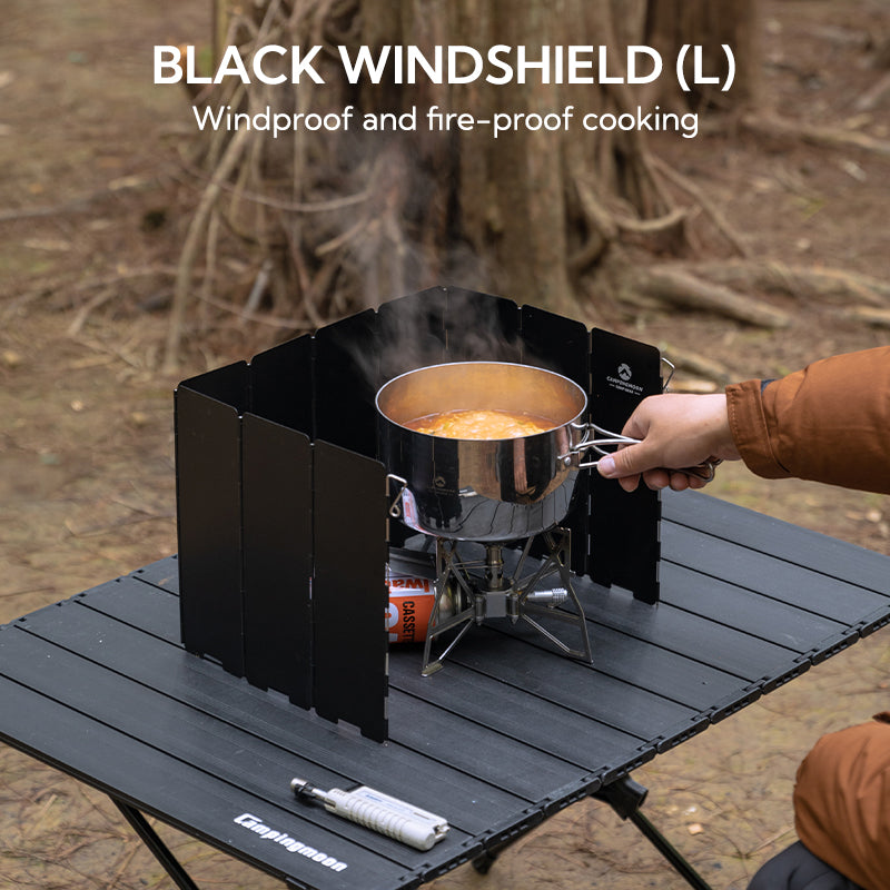 Camping Moon Windshield – 9.5In BKYD-10 (2026)