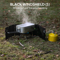 Campingmoon Wind Deflector – 10Pcs