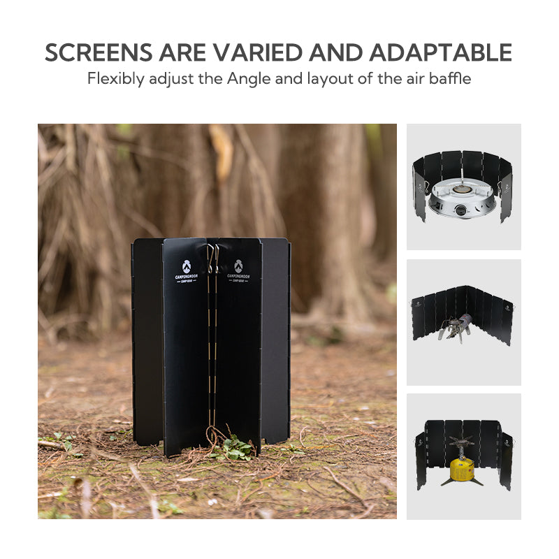 Campingmoon Wind Deflector – 10Pcs