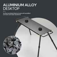 Campingmoon Half-Unit Extendable Gas Stove (IGT Compatible) BKZ06-L