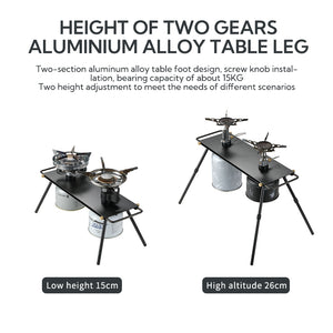 Campingmoon Half-Unit Extendable Gas Stove (IGT Compatible) BKZ06-L