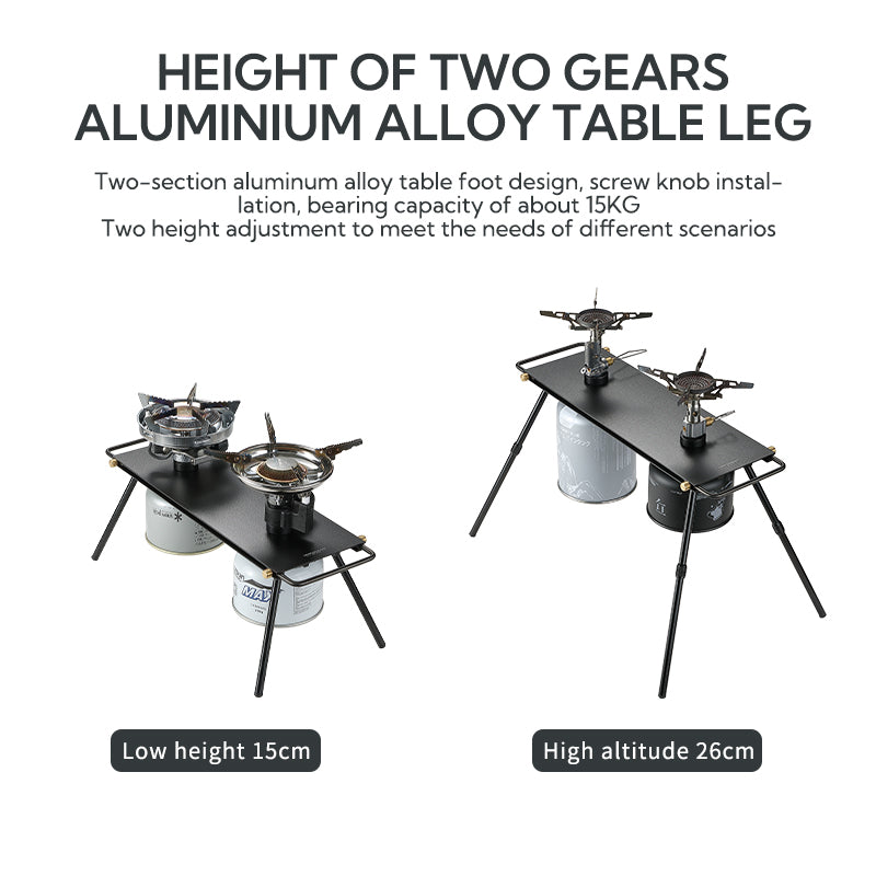 Camping Moon BKZ06-L Half-Unit Extendable Gas Stove (IGT Compatible) (2026)