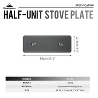 Dimension labeled on side of BKZ06 IGT compatible