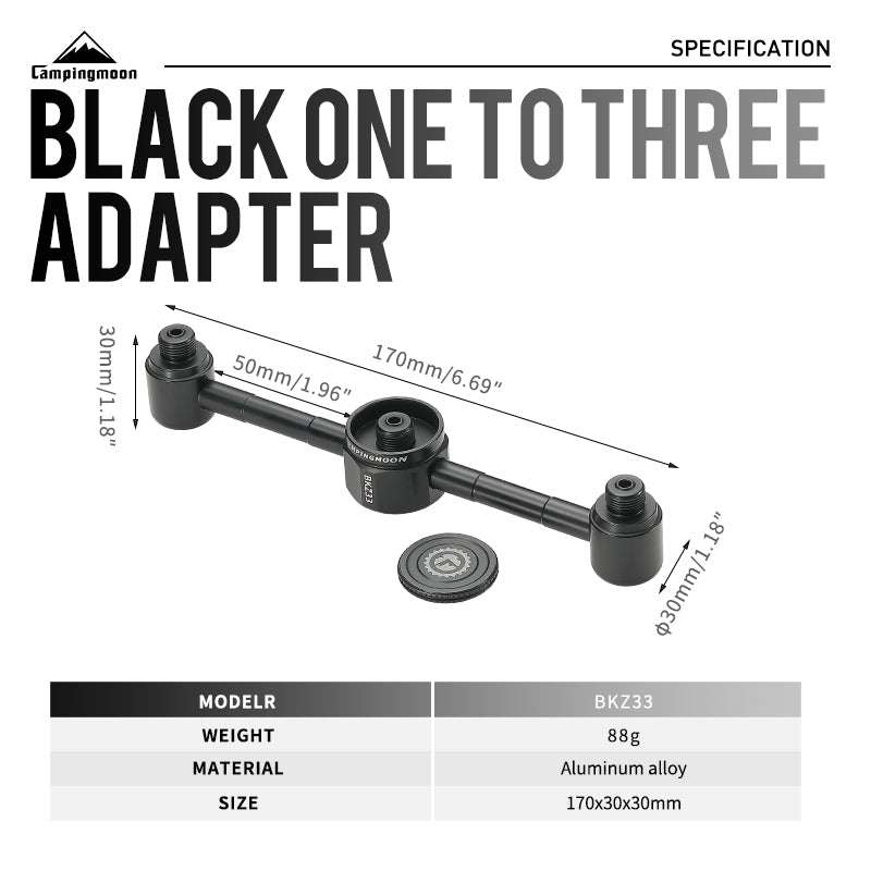 Camping Moon Gas Splitter – 1 To 3 (2026)