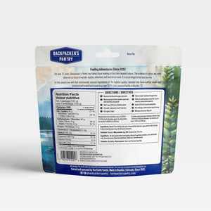 Backpacker's Pantry Peanut Butter & Banana Oatmeal Freeze-Dried Meal - Single Serving