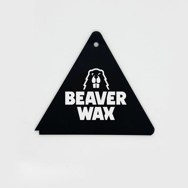 Beaver Wax Triangle Scraper