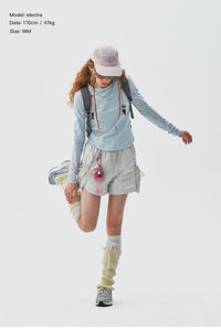 Monterest Outdoor Breathable High-Waisted Sport Shorts