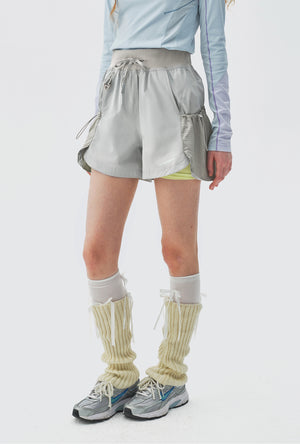 Monterest Outdoor Breathable High-Waisted Sport Shorts