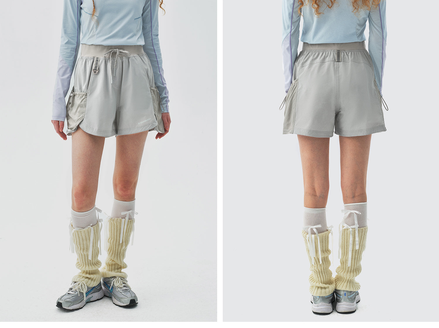 Monterest Outdoor Breathable High-Waisted Sport Shorts