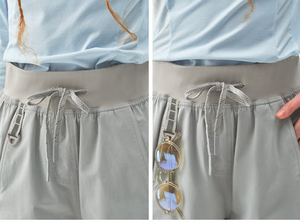 Monterest Outdoor Breathable High-Waisted Sport Shorts