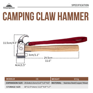 Campingmoon Hammer Ss Head C6