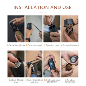 Campingmoon Medium Coffee Grinder