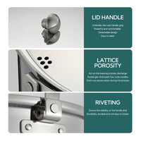 Campingmoon Stock Pot 5.9L CC-24