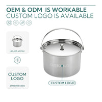 Campingmoon Stock Pot 5.9L CC-24