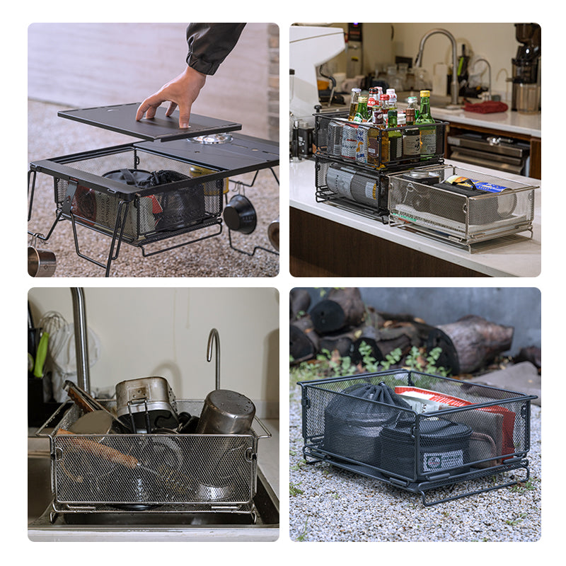Camping Moon IGT One-Unit Mesh Tray CK-24BK (2026)