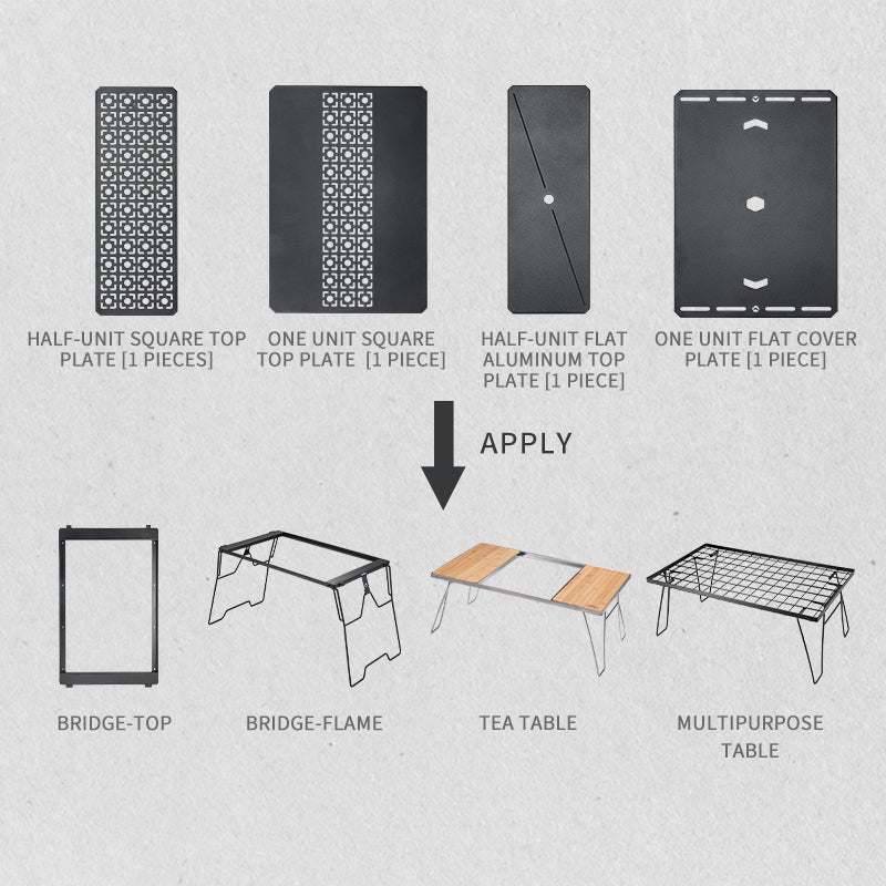 Campingmoon IGT One-Unit Flat Cover Plate CK-25BK-1P
