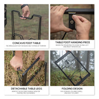 Campingmoon IGT Two-Unit Bridge Table CK-3650-T38