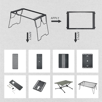 Campingmoon IGT Two-Unit Bridge Frame CK-3650