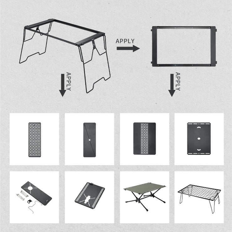 Campingmoon IGT Two-Unit Bridge Frame CK-3650
