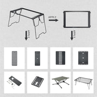 Campingmoon IGT Two-Unit Bridge Frame CK-3650