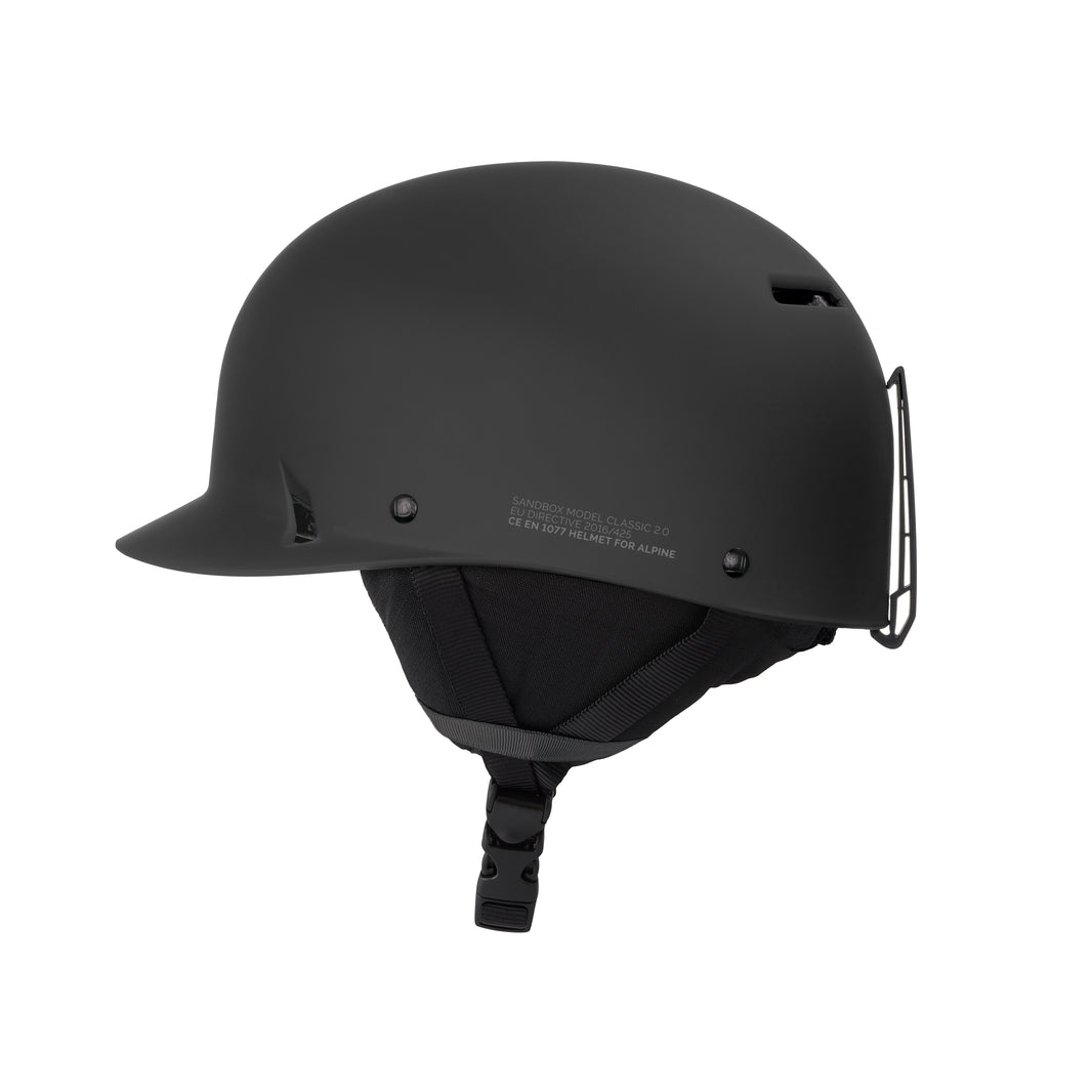 Sandbox Classic 2.0 Snow MIPS Helmet (Asia Fit) — Black, left side