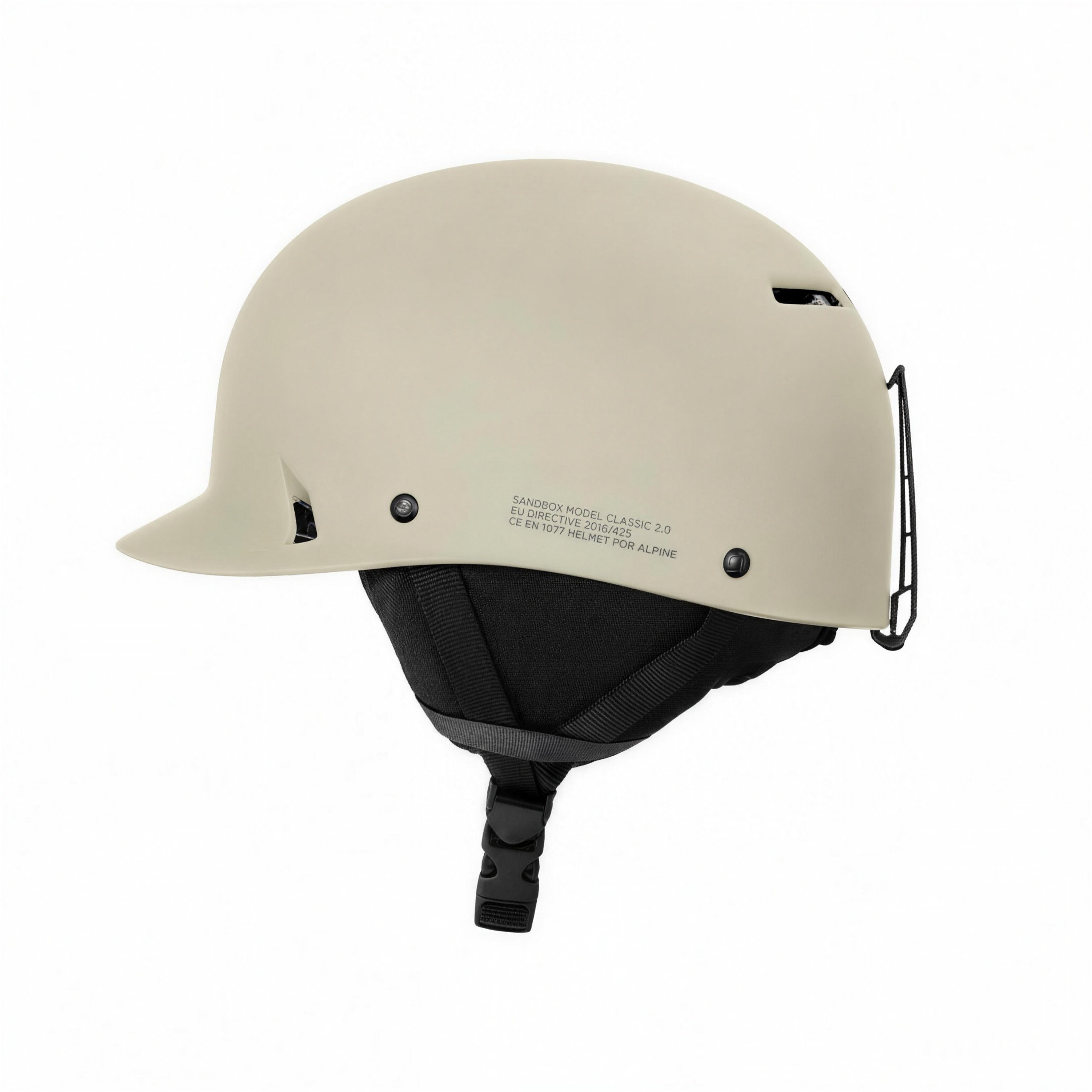 Sandbox Classic 2.0 Snow MIPS Helmet — Fiber, left side