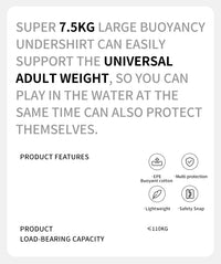 Naturehike Buoyancy Vest Yellow