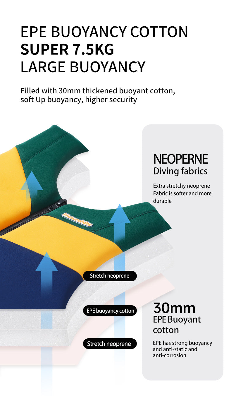 Naturehike Buoyancy Vest Yellow
