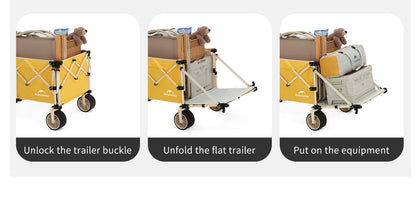 Naturehike Light Folding gathering camping Wagon