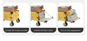 Naturehike Light Folding gathering camping Wagon (2026)