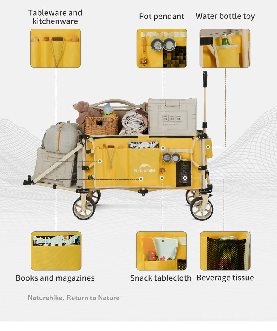 Naturehike Light Folding gathering camping Wagon