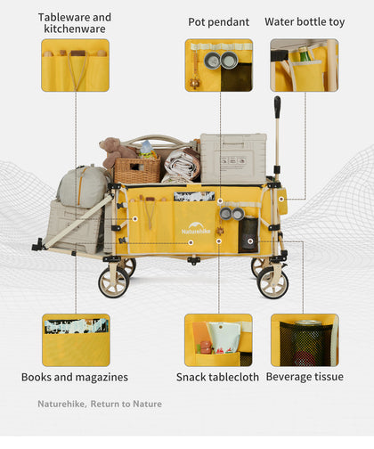 Naturehike Light Folding gathering camping Wagon