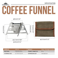Campingmoon Coffee Dripper COF-01