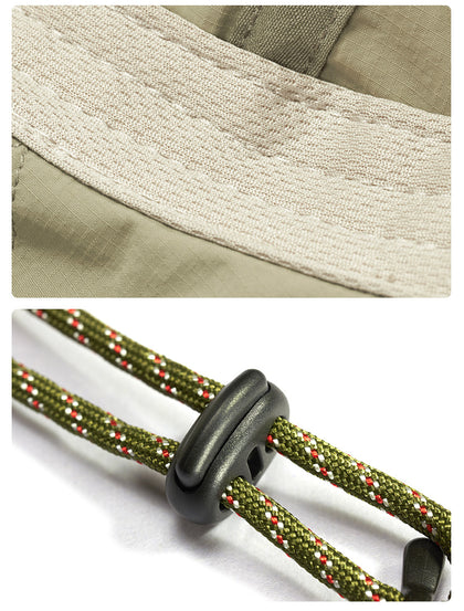Naturehike Outdoor Anti-Mosquito Fisherman  Hat - Khaki