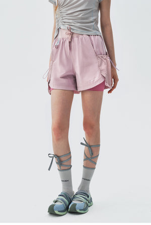 Monterest Outdoor Breathable High-Waisted Sport Shorts