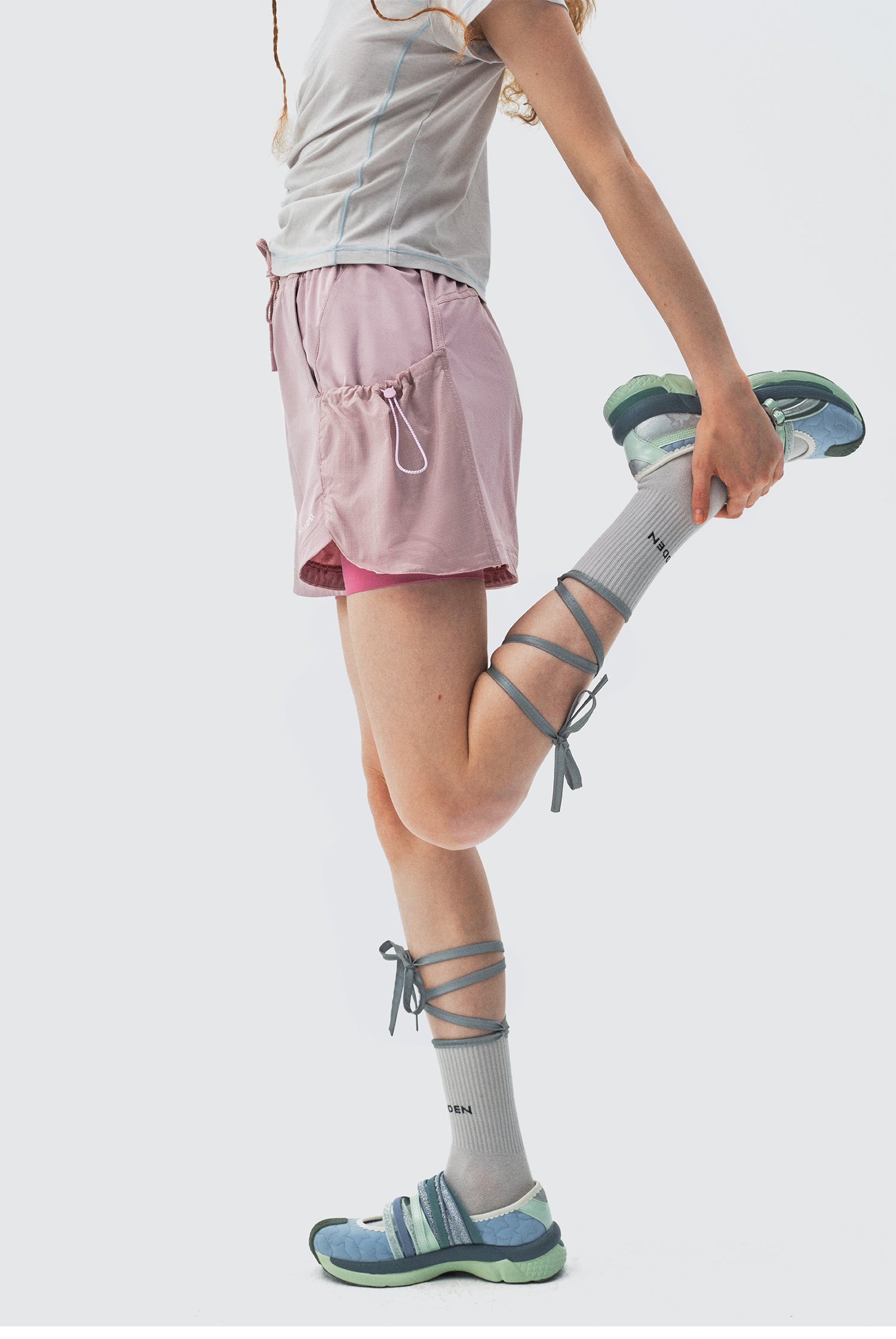 Monterest Outdoor Breathable High-Waisted Sport Shorts