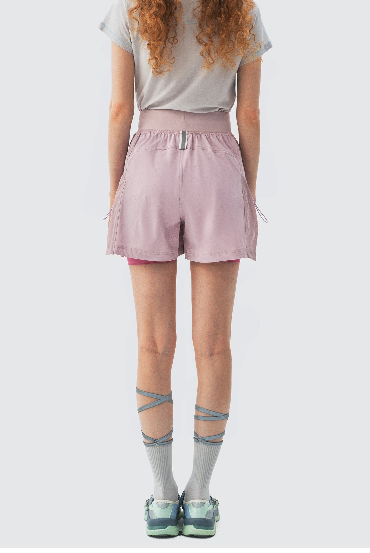 Monterest Outdoor Breathable High-Waisted Sport Shorts